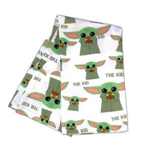 Star Wars Baby Yoda THE KID Kitchen Towel Cotton 19 x 25 inches